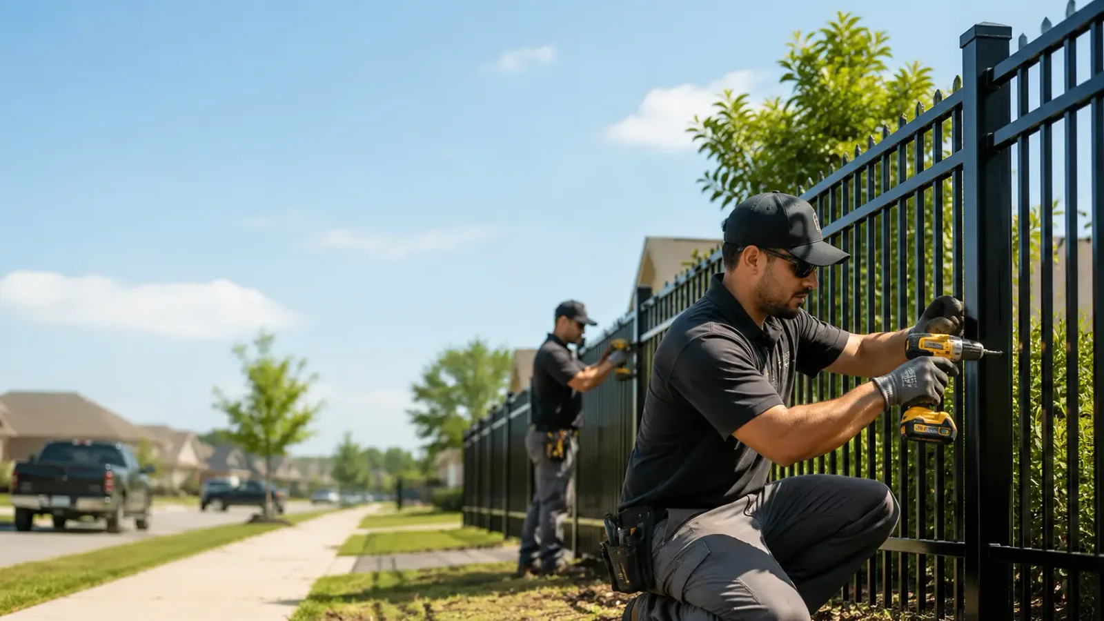 Metal Fence Installation in Gould City, MI